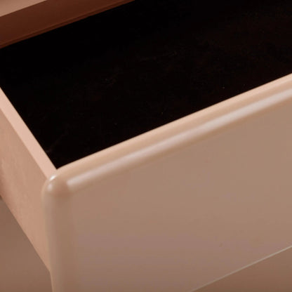 Tammy 6-Drawer Dresser by TOV Furniture in white. Made from mdf, rubberwood in a unique style.