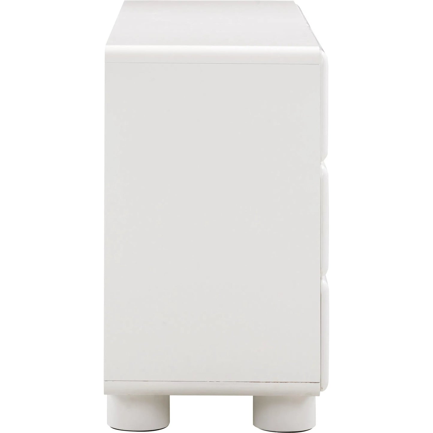 007 SI-2248508 | Additional Silo | Tammy 6-Drawer Dresser by TOV Furniture in white. Made from mdf, rubberwood in a unique style.
