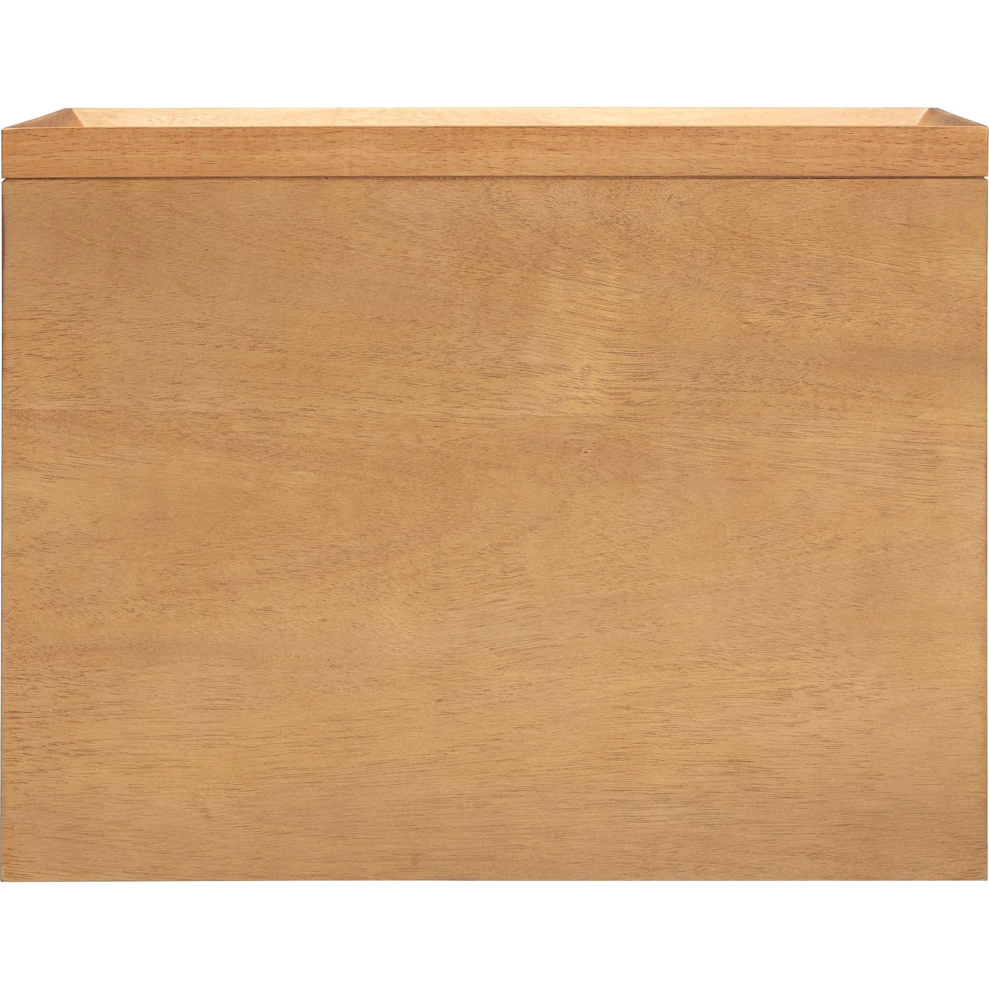 Miles Nightstand by TOV Furniture in natural. Made from mdf, veneer, wood in a transitional style.