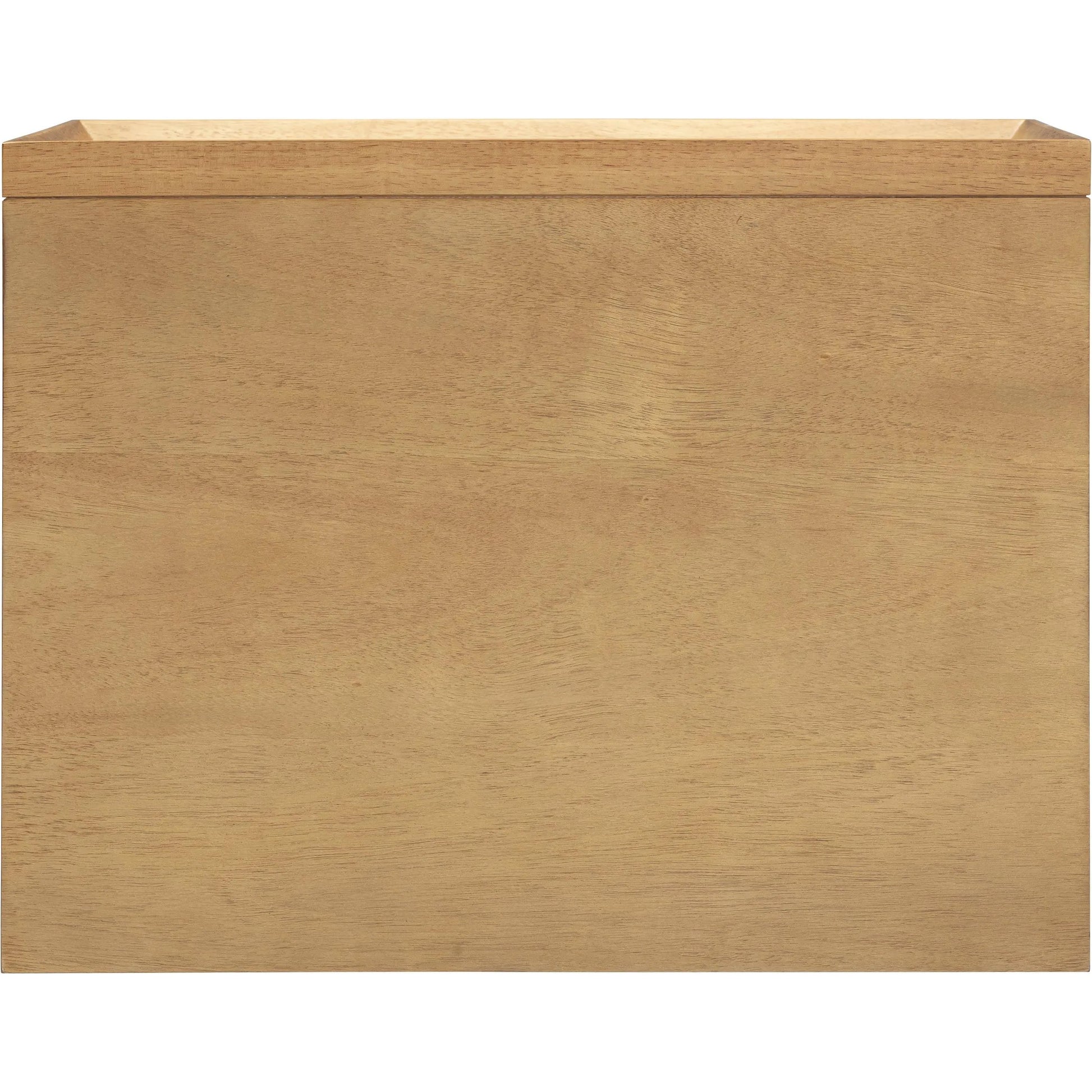 Miles Nightstand by TOV Furniture in natural. Made from mdf, veneer, wood in a transitional style.