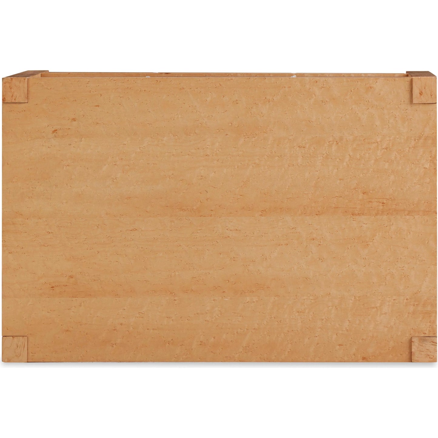 005 SI-2320829 | Additional Silo | Brandyss Birdseye Maple 2-Drawer Nightstand by TOV Furniture in natural. Made from mdf, plywood, stainless steel, veneer, wood in a transitional style.