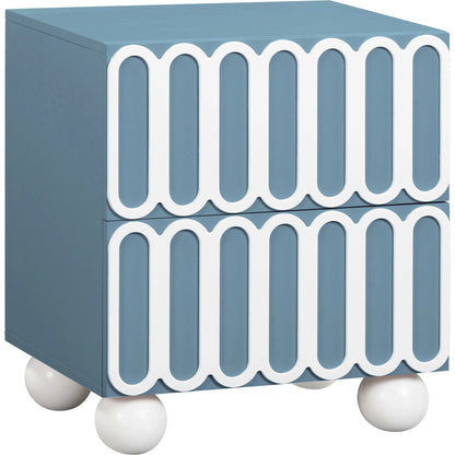 Tori Motif Nightstand by TOV Furniture. Made from unique in a eclectic & global style.