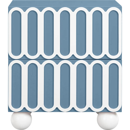 Tori Motif Nightstand by TOV Furniture. Made from unique in a eclectic & global style.