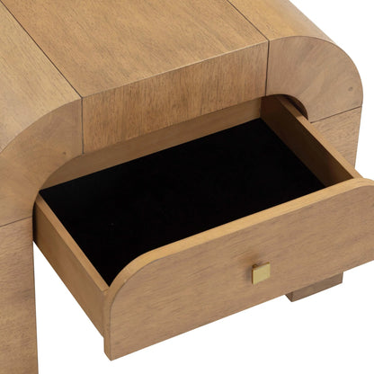 Hump Nightstand by TOV Furniture. Made from unique in a modern style.