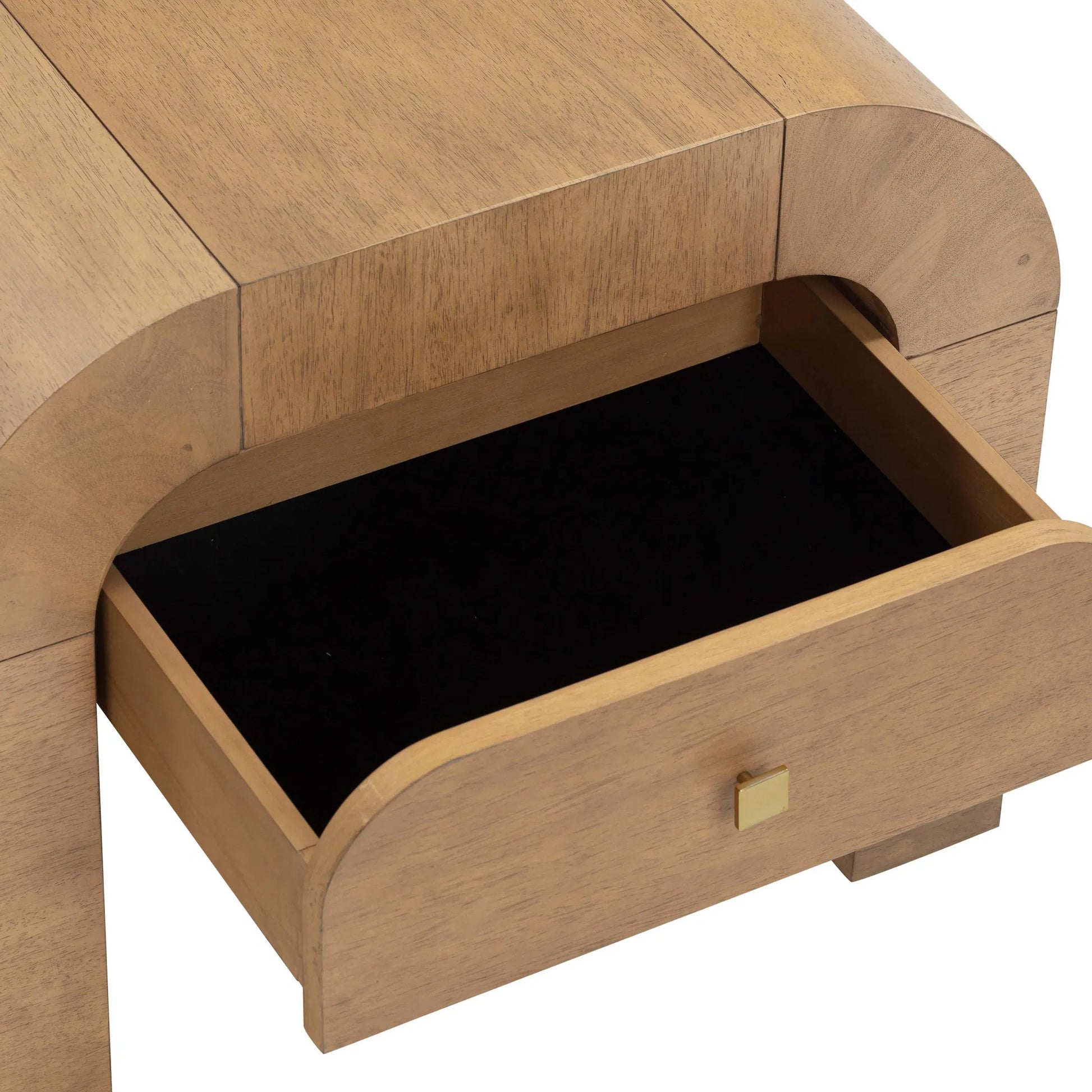 Hump Nightstand by TOV Furniture. Made from unique in a modern style.