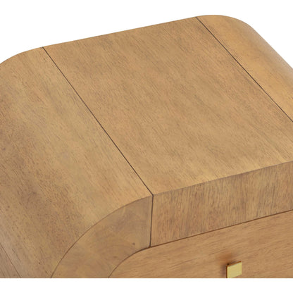 Hump Nightstand by TOV Furniture. Made from unique in a modern style.