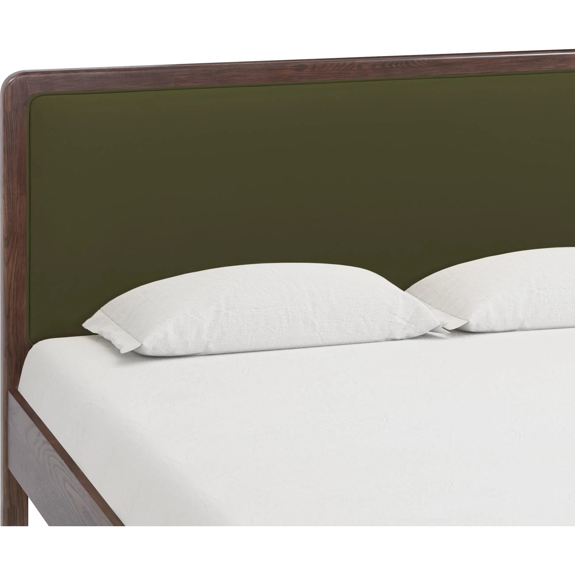 Hella Velvet Bed by TOV Furniture. Made from velvet, veneer, wood in a eclectic & global style.