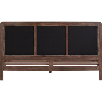 Hella Velvet Bed by TOV Furniture. Made from velvet, veneer, wood in a eclectic & global style.
