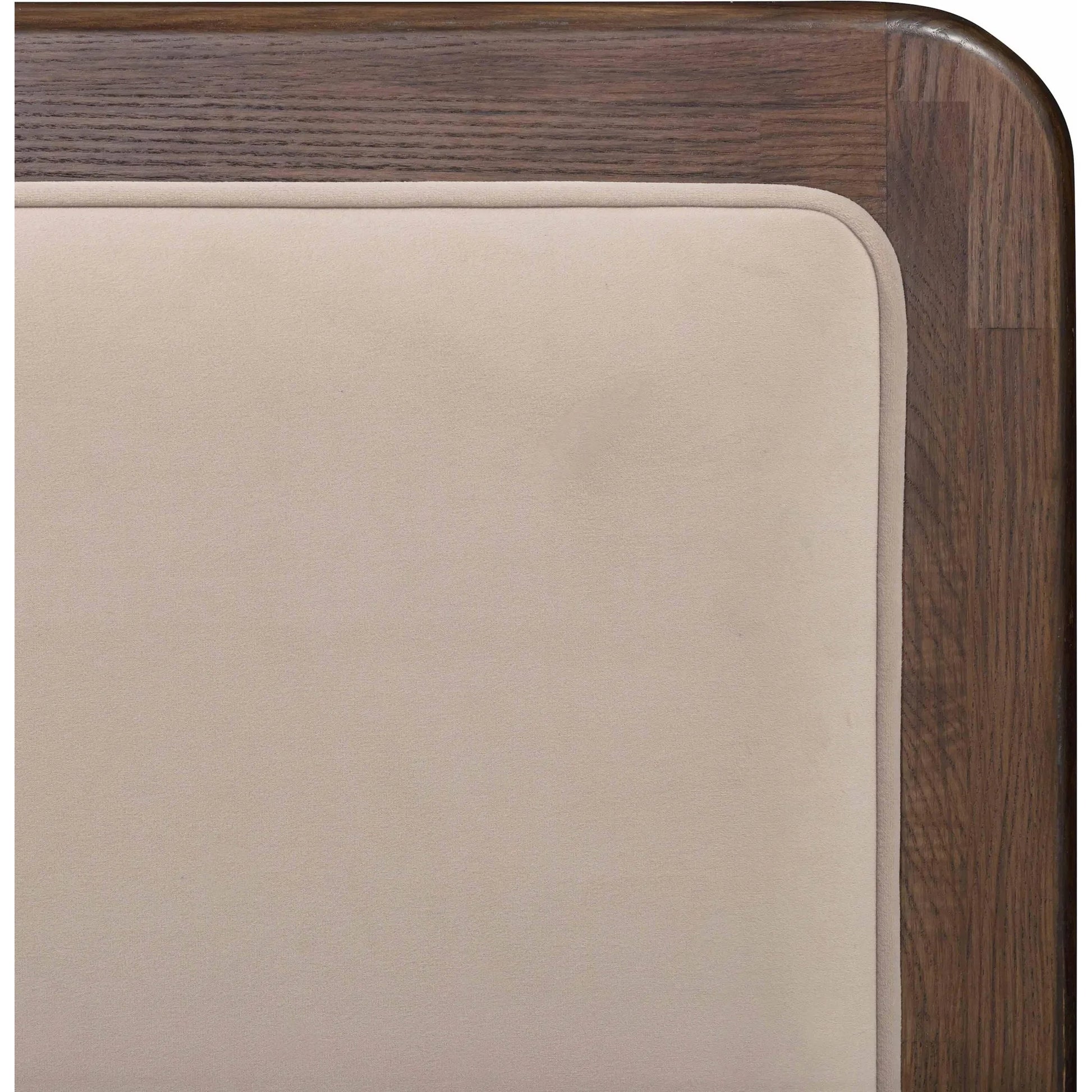 Hella Velvet Bed by TOV Furniture. Made from velvet, veneer, wood in a eclectic & global style.