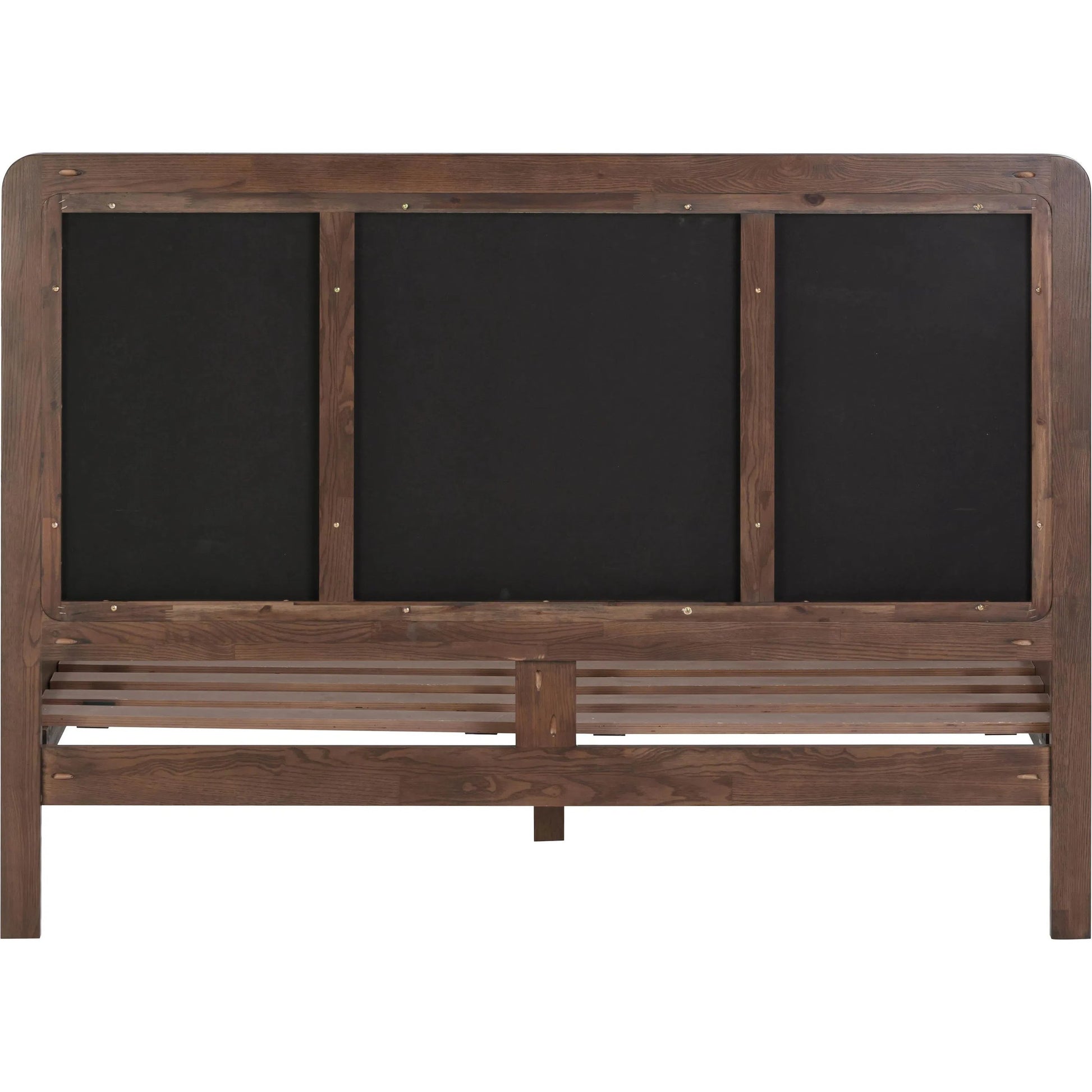 Hella Velvet Bed by TOV Furniture. Made from velvet, veneer, wood in a eclectic & global style.