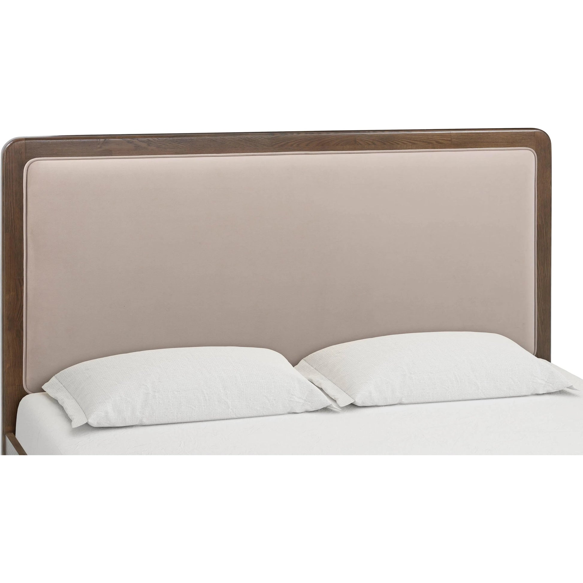Hella Velvet Bed by TOV Furniture. Made from velvet, veneer, wood in a eclectic & global style.