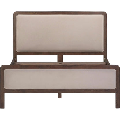 Hella Velvet Bed by TOV Furniture. Made from velvet, veneer, wood in a eclectic & global style.