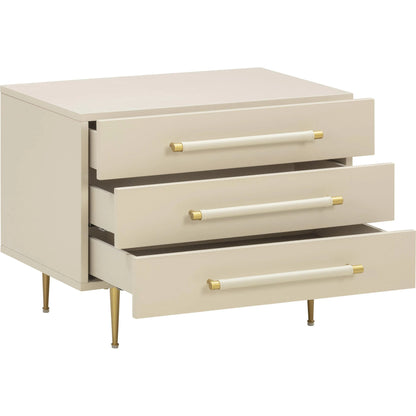 Trident Nightstand by TOV Furniture. Made from unique in a modern style.