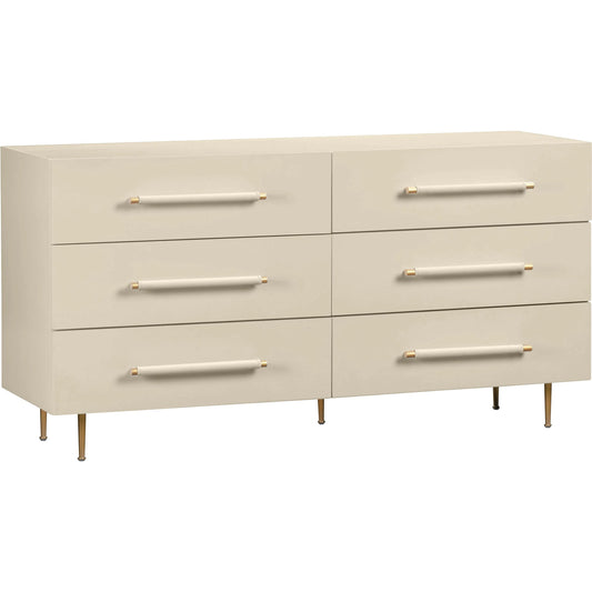 Trident 6 Drawer Dresser by TOV Furniture. Made from unique in a transitional style.