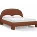 Orphea Bed by TOV Furniture. Made from boucle, pine, plywood in a eclectic & global style.