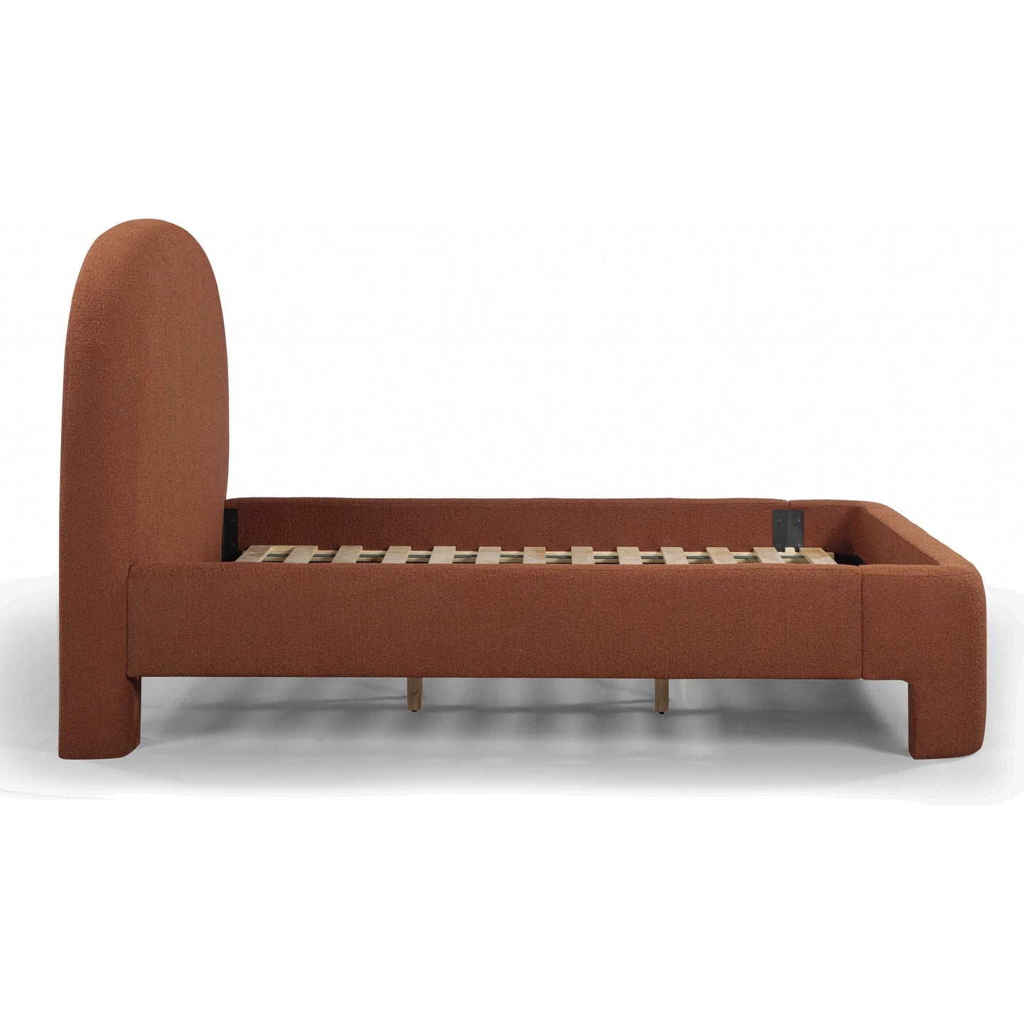 011 SI-2519497 | Additional Silo | Orphea Bed by TOV Furniture. Made from boucle, pine, plywood in a eclectic & global style.
