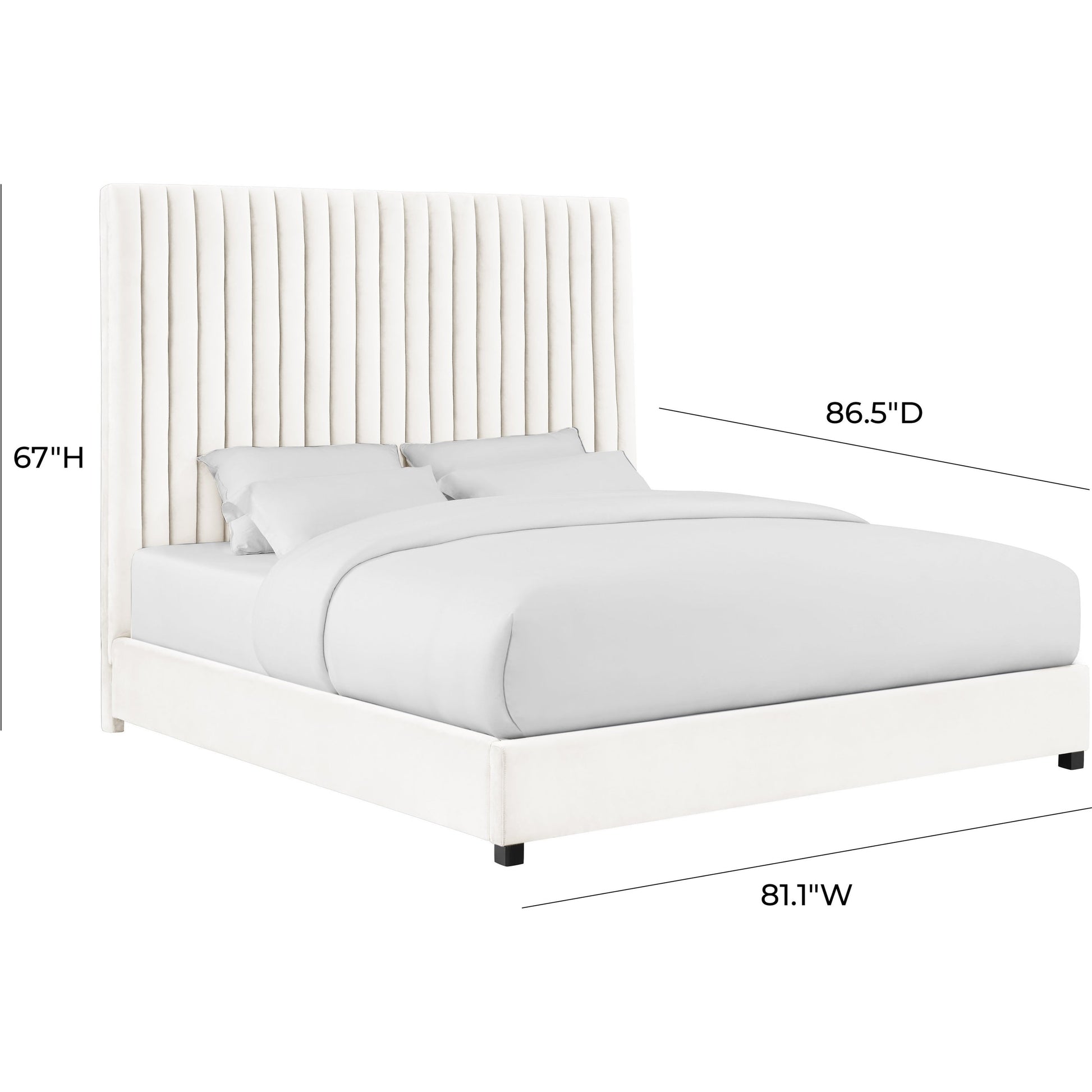 Arabelle Bed by TOV Furniture. Made from unique in a modern style.