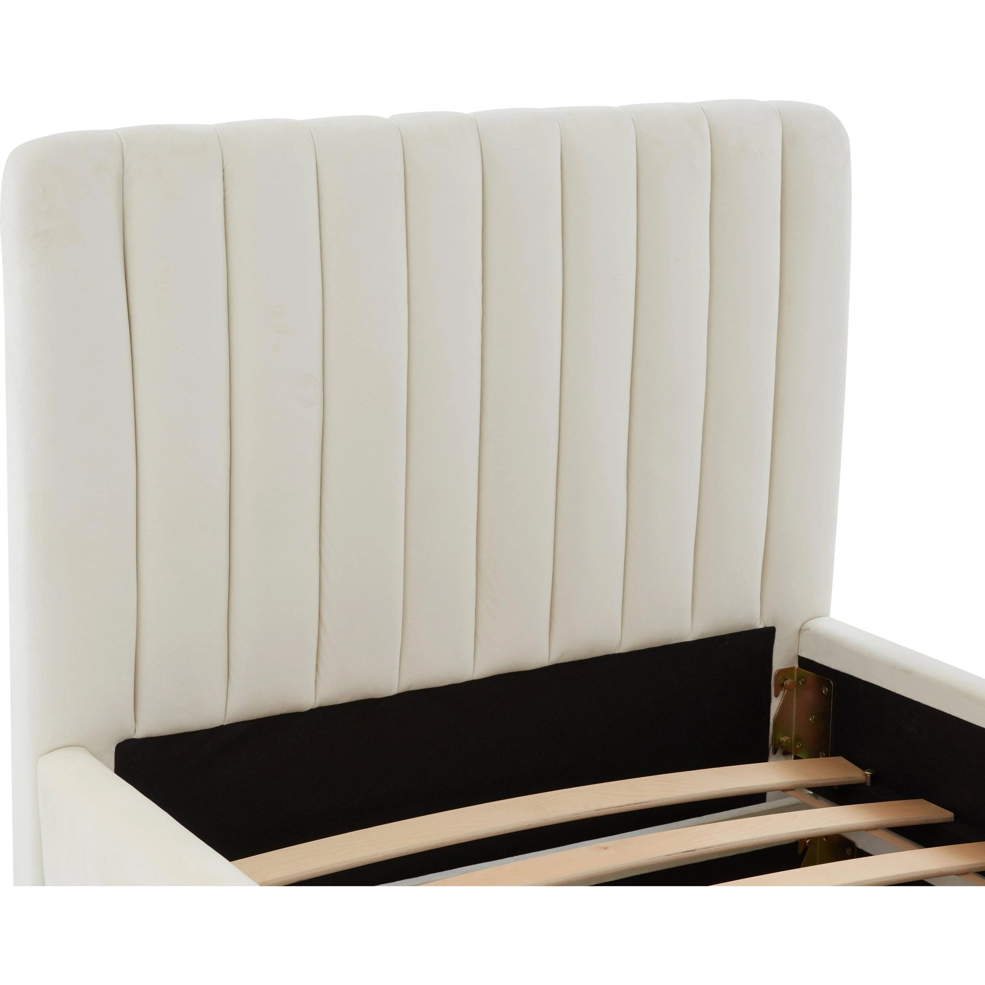 Angela Trundle Bed by TOV Furniture. Made from velvet, wood in a modern style.