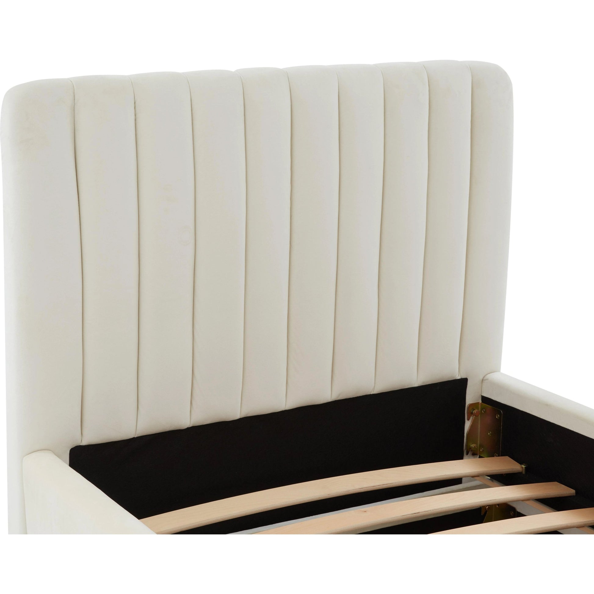 Angela Trundle Bed by TOV Furniture. Made from velvet, wood in a modern style.