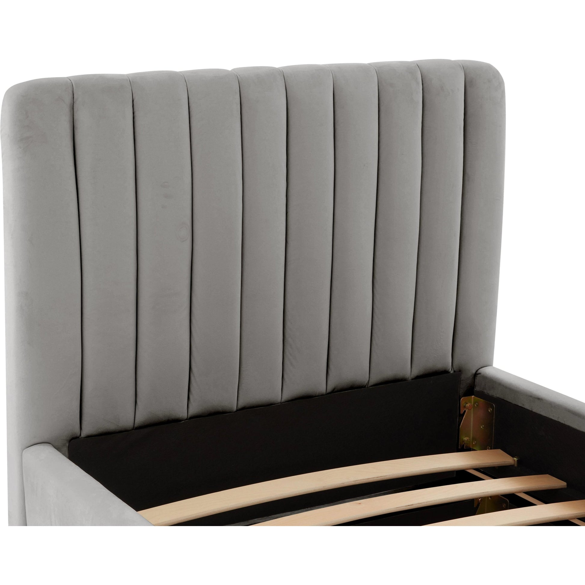 Angela Trundle Bed by TOV Furniture. Made from velvet, wood in a modern style.