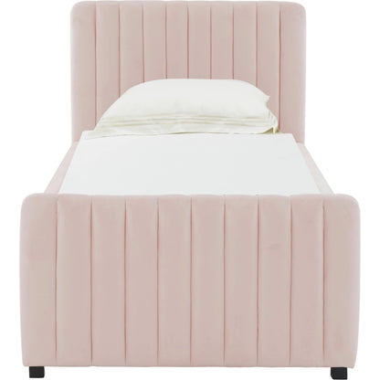 Angela Trundle Bed by TOV Furniture. Made from velvet, wood in a modern style.