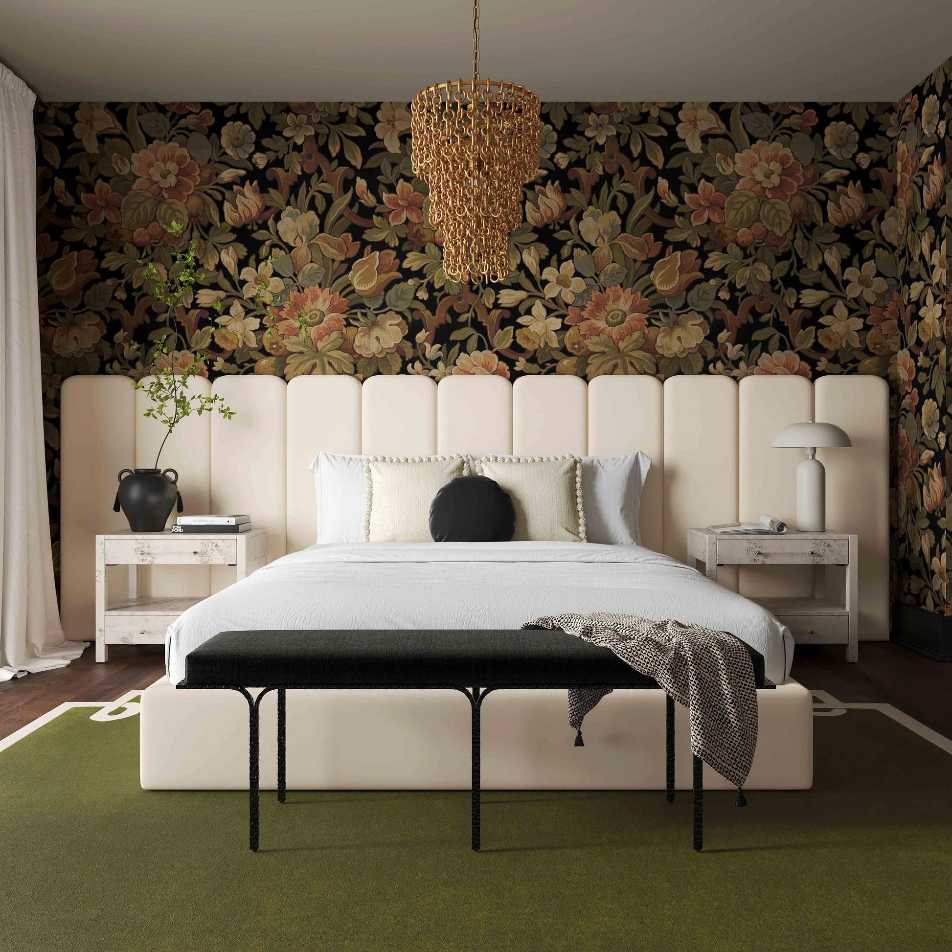 Palani Velvet Wings by TOV Furniture. Made from plywood, velvet in a modern style.