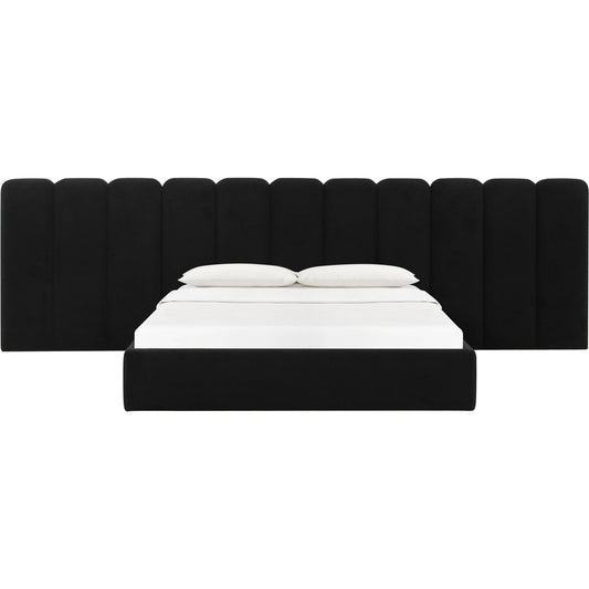 Palani Velvet Wings (Set of 2) by TOV Furniture. Made from plywood, velvet in a modern style.