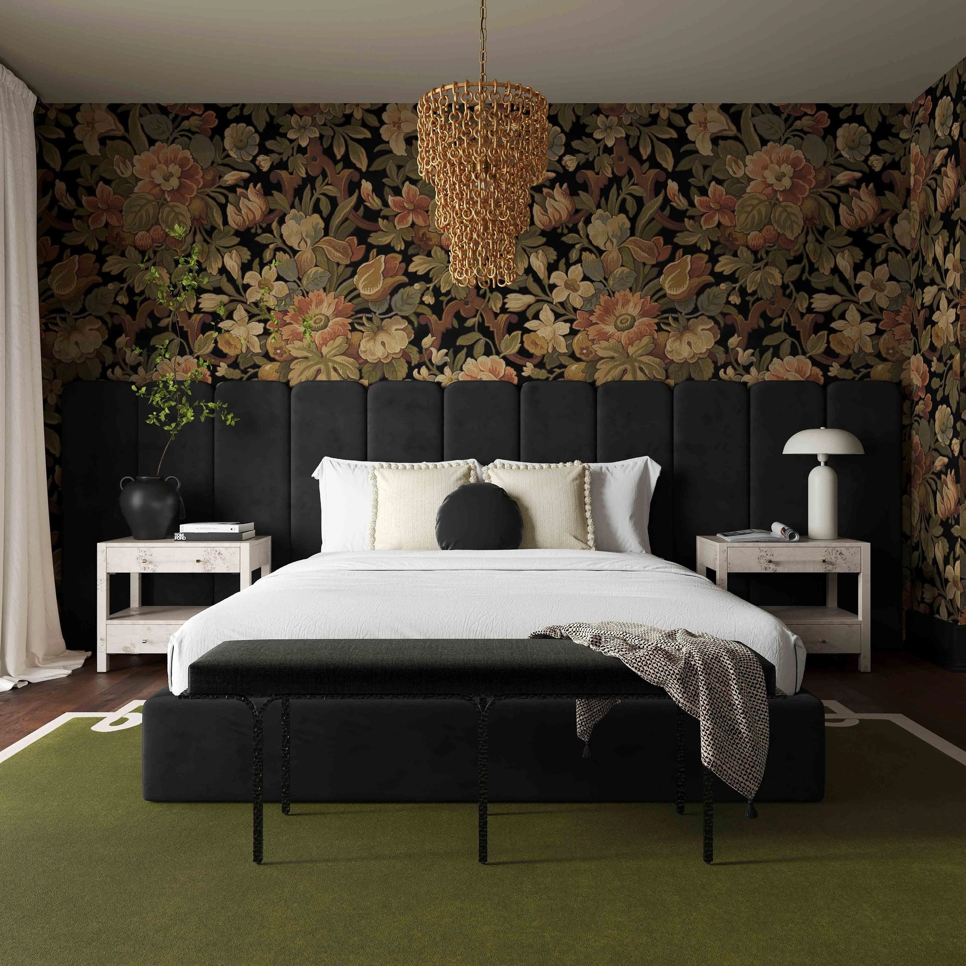 Palani Velvet Wings by TOV Furniture. Made from plywood, velvet in a modern style.