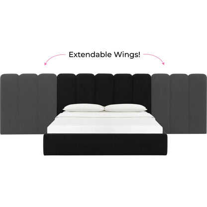Palani Velvet Wings by TOV Furniture. Made from plywood, velvet in a modern style.