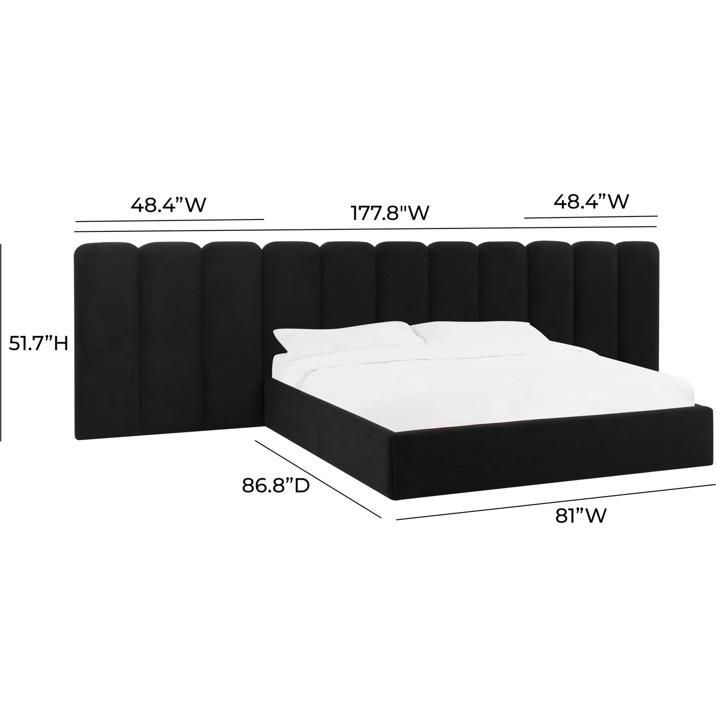 017 SI-2107498 | Additional Silo | Palani Velvet Wings by TOV Furniture. Made from plywood, velvet in a modern style.