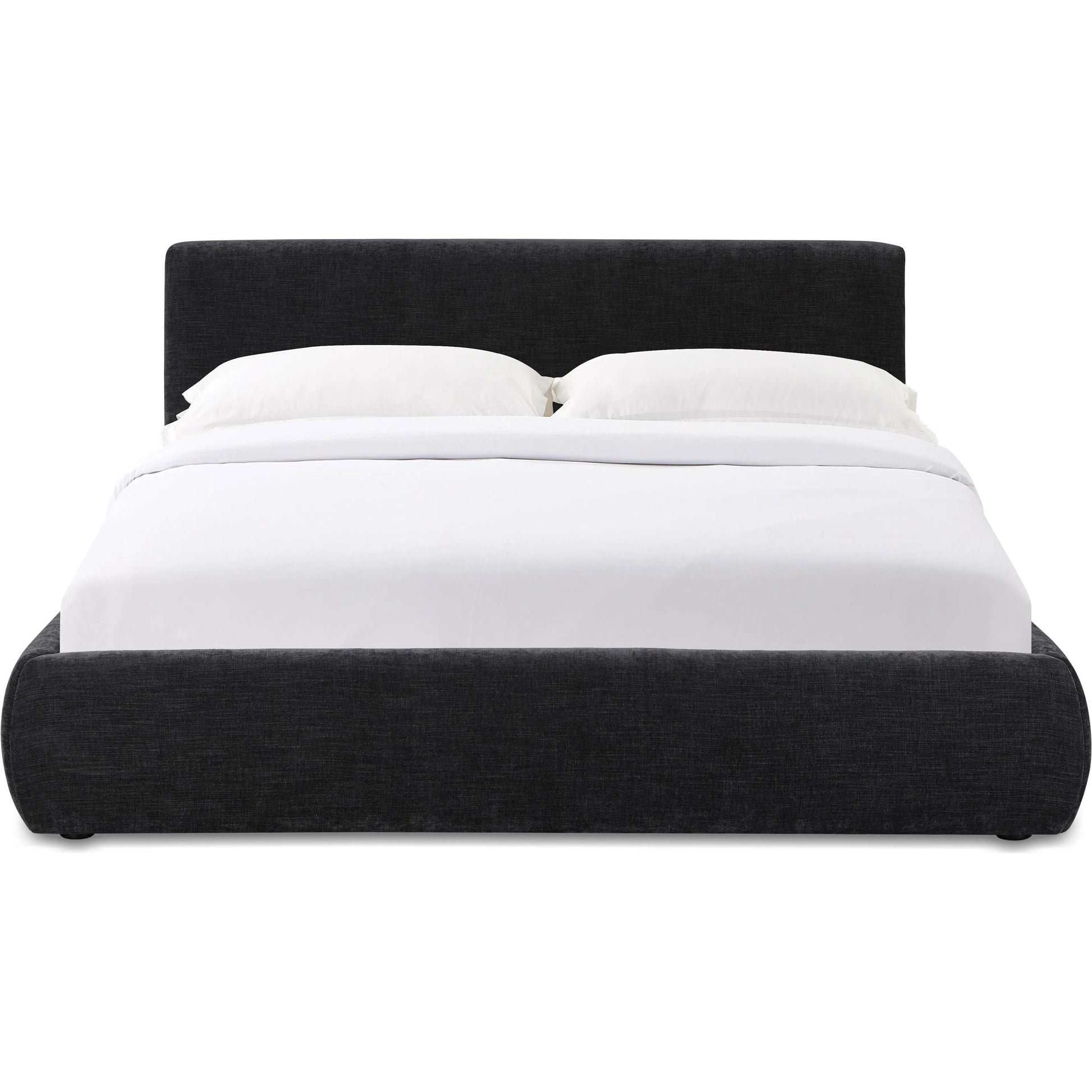 Isla Textured Velvet Bed by TOV Furniture. Made from mdf, velvet in a unique style.
