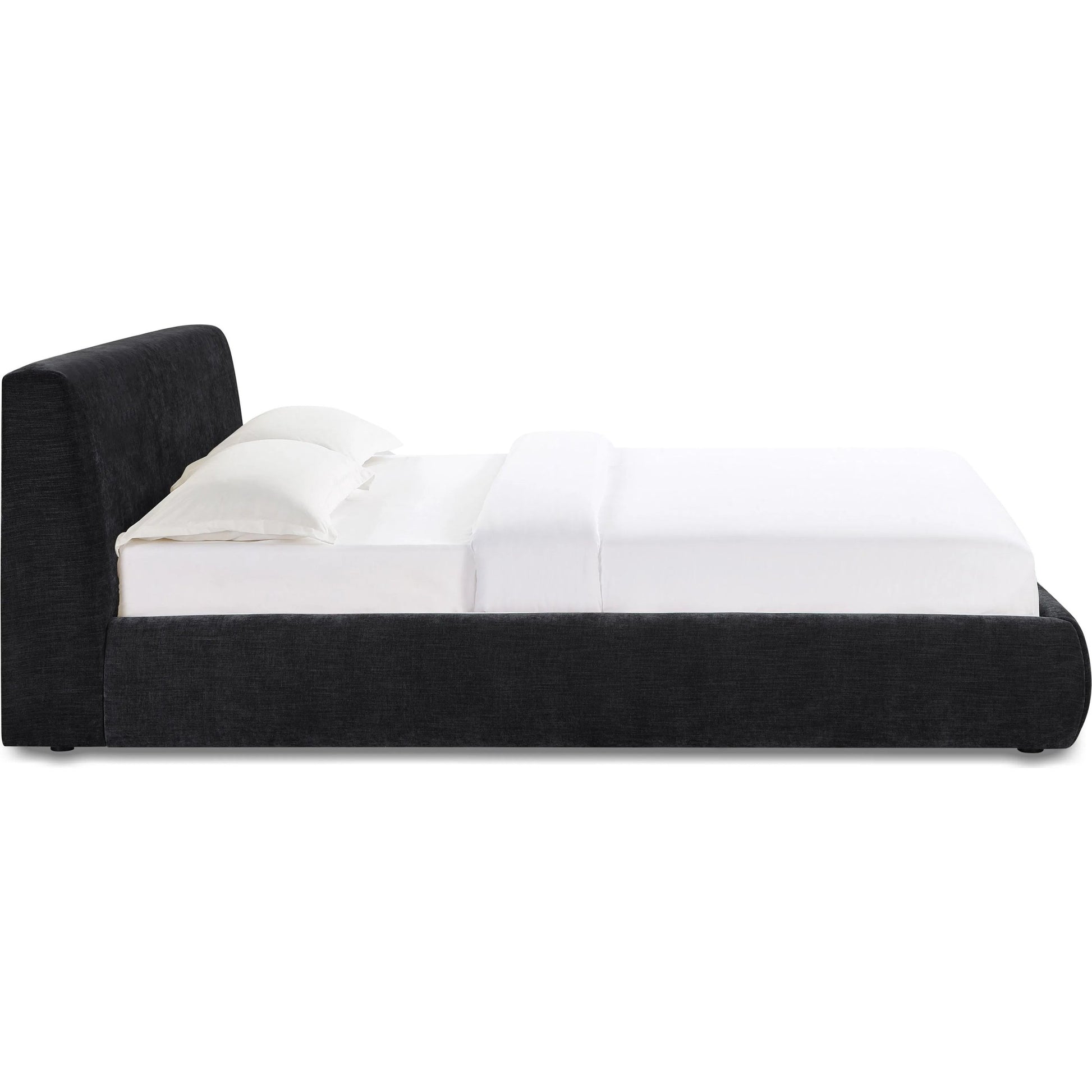 Isla Textured Velvet Bed by TOV Furniture. Made from mdf, velvet in a unique style.