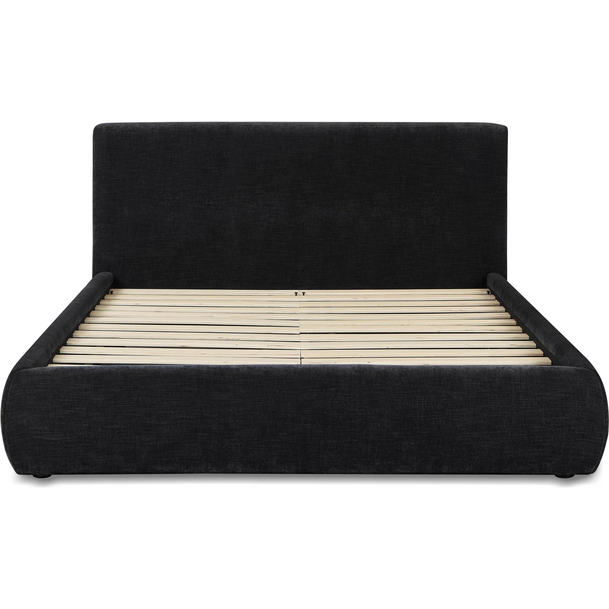 Isla Textured Velvet Bed by TOV Furniture. Made from mdf, velvet in a unique style.