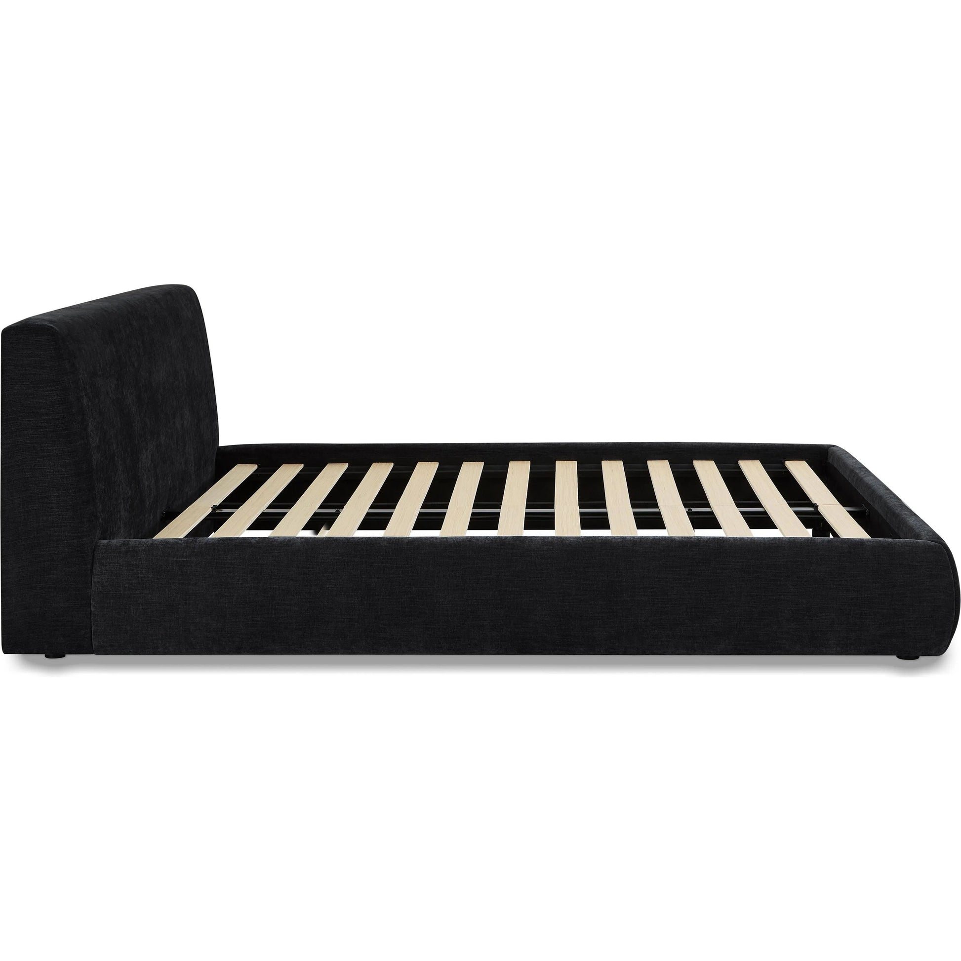 Isla Textured Velvet Bed by TOV Furniture. Made from mdf, velvet in a unique style.