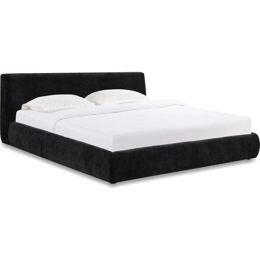 Isla Textured Velvet Bed by TOV Furniture. Made from mdf, velvet in a unique style.