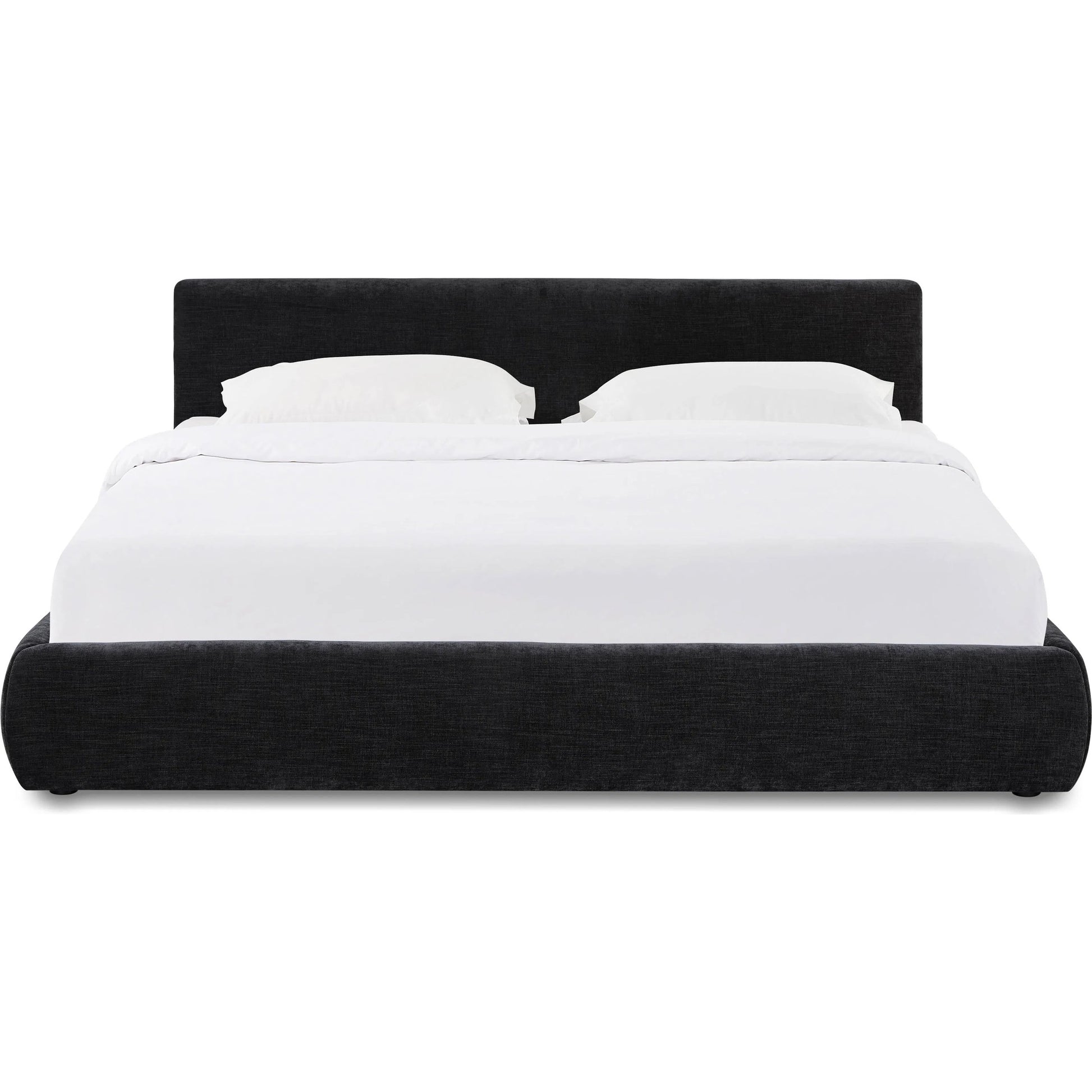 Isla Textured Velvet Bed by TOV Furniture. Made from mdf, velvet in a unique style.