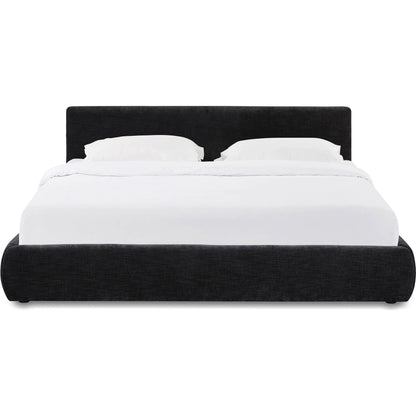 Isla Textured Velvet Bed by TOV Furniture. Made from mdf, velvet in a unique style.