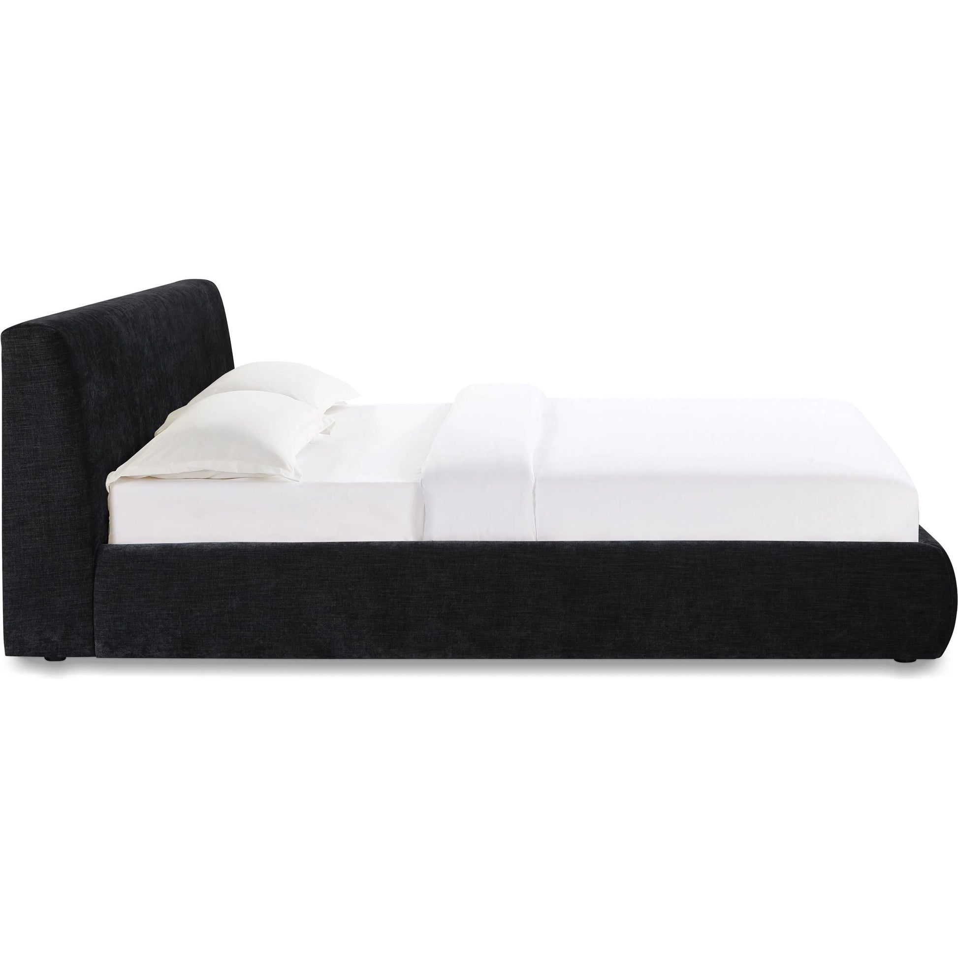 Isla Textured Velvet Bed by TOV Furniture. Made from mdf, velvet in a unique style.