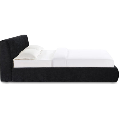 Isla Textured Velvet Bed by TOV Furniture. Made from mdf, velvet in a unique style.