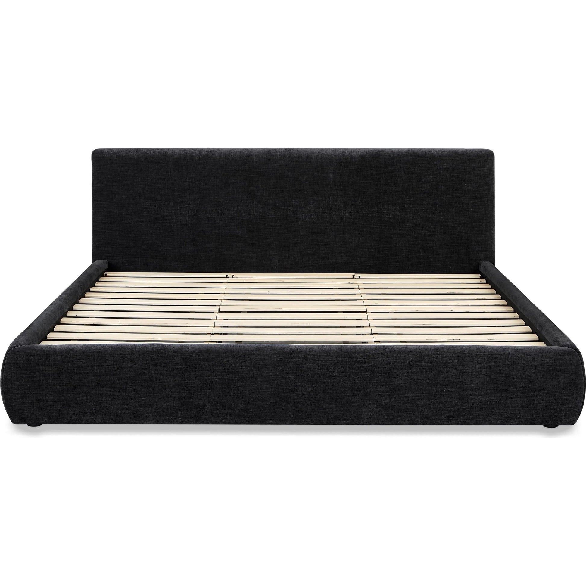 Isla Textured Velvet Bed by TOV Furniture. Made from mdf, velvet in a unique style.
