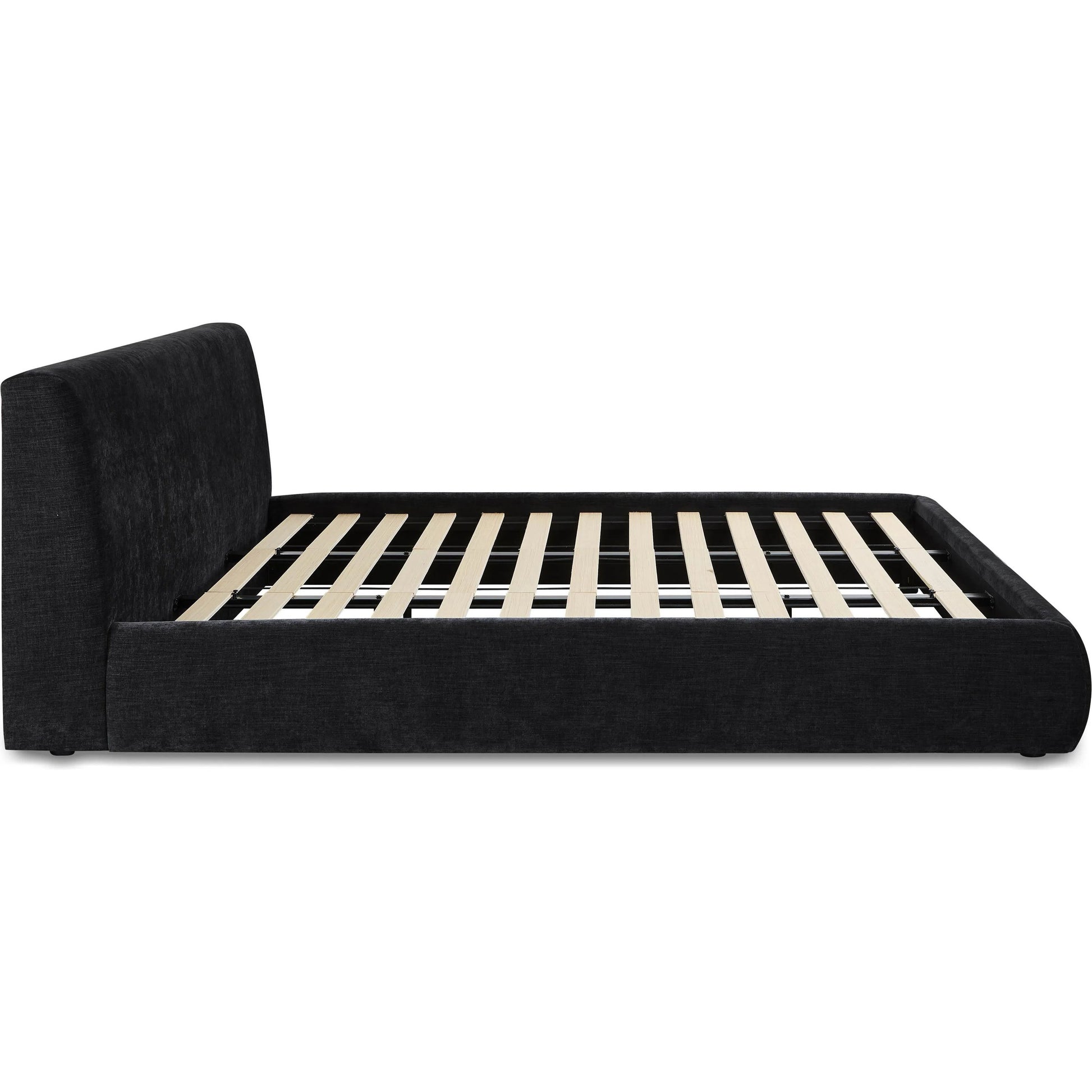 Isla Textured Velvet Bed by TOV Furniture. Made from mdf, velvet in a unique style.