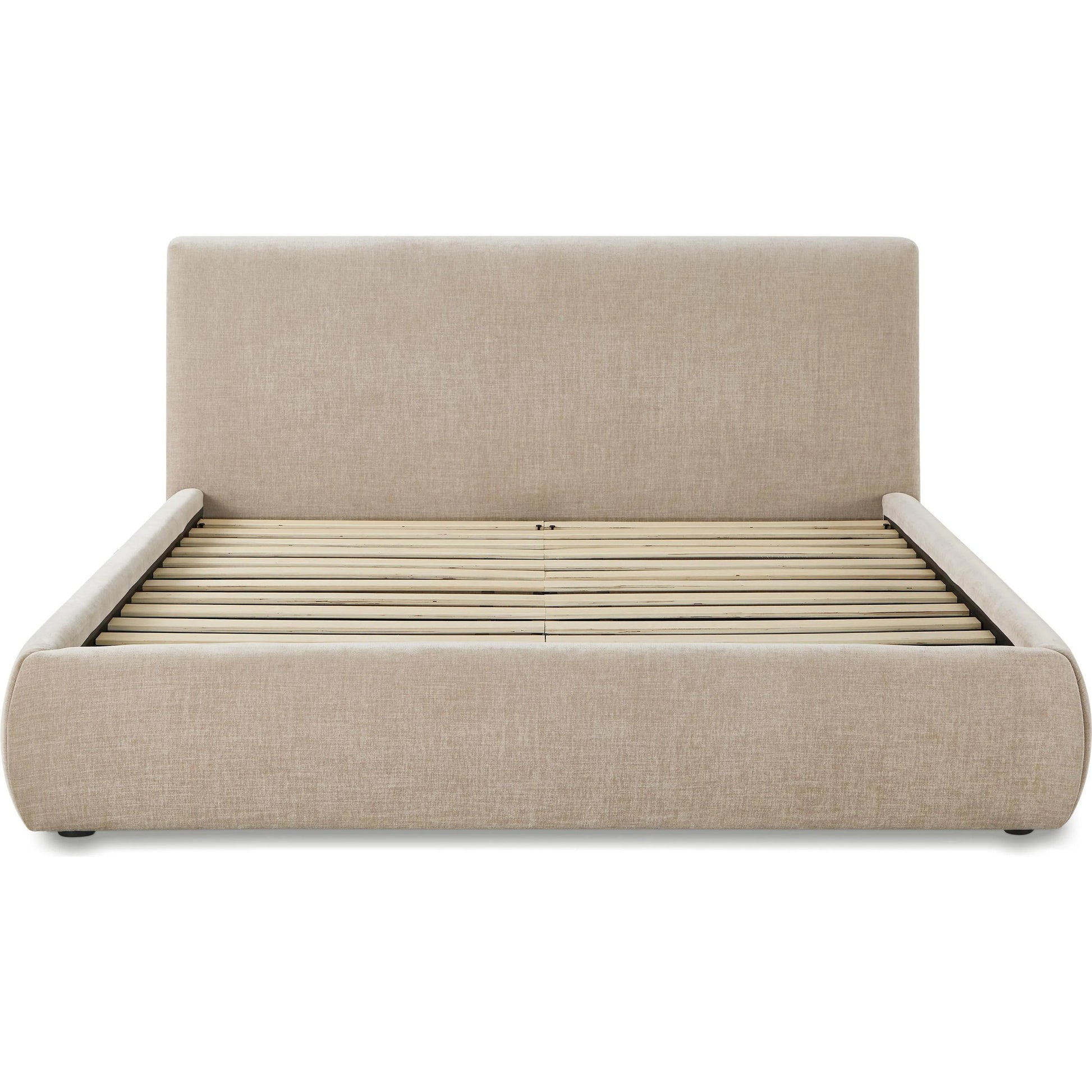 Isla Textured Velvet Bed by TOV Furniture. Made from mdf, velvet in a unique style.