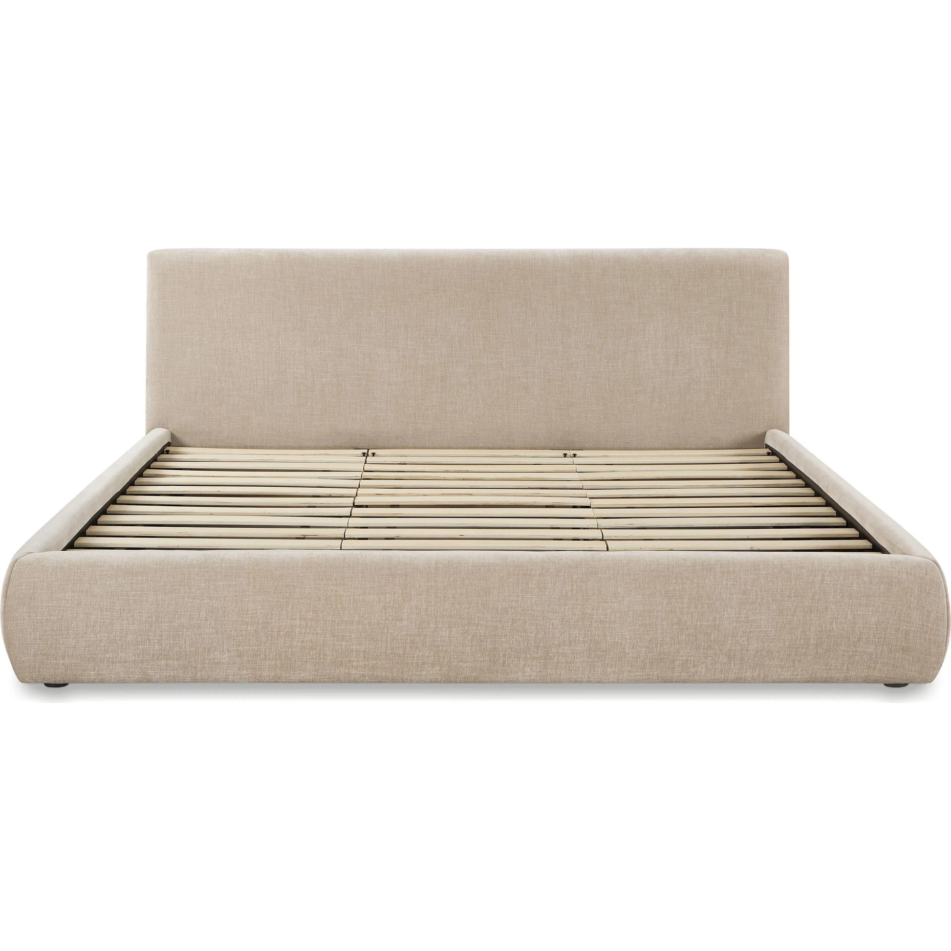 Isla Textured Velvet Bed by TOV Furniture. Made from mdf, velvet in a unique style.