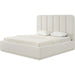 Parker Bed by TOV Furniture. Made from chenille, mdf in a unique style.