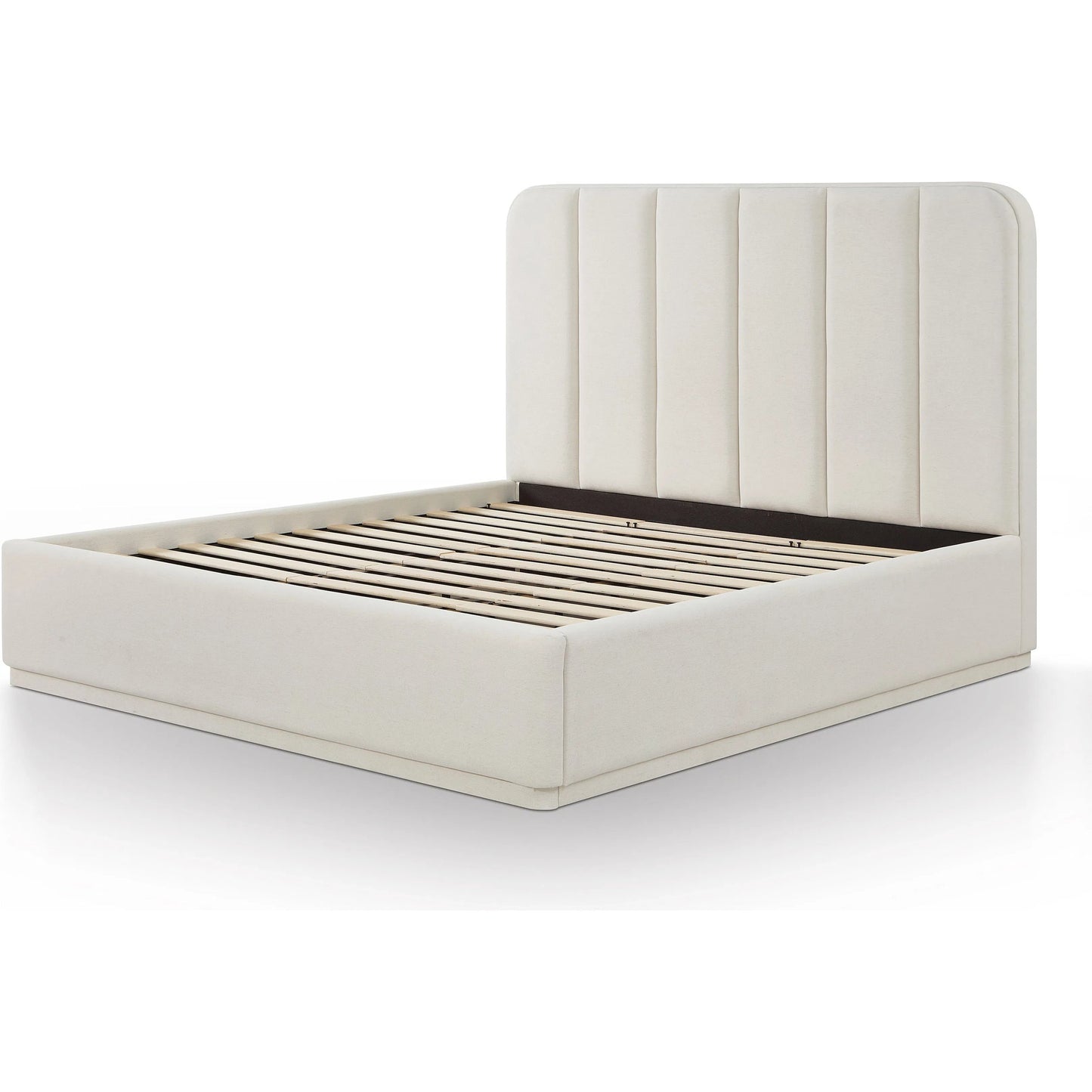 011 SI-2535629 | Additional Silo | Parker Bed by TOV Furniture. Made from chenille, mdf in a unique style.