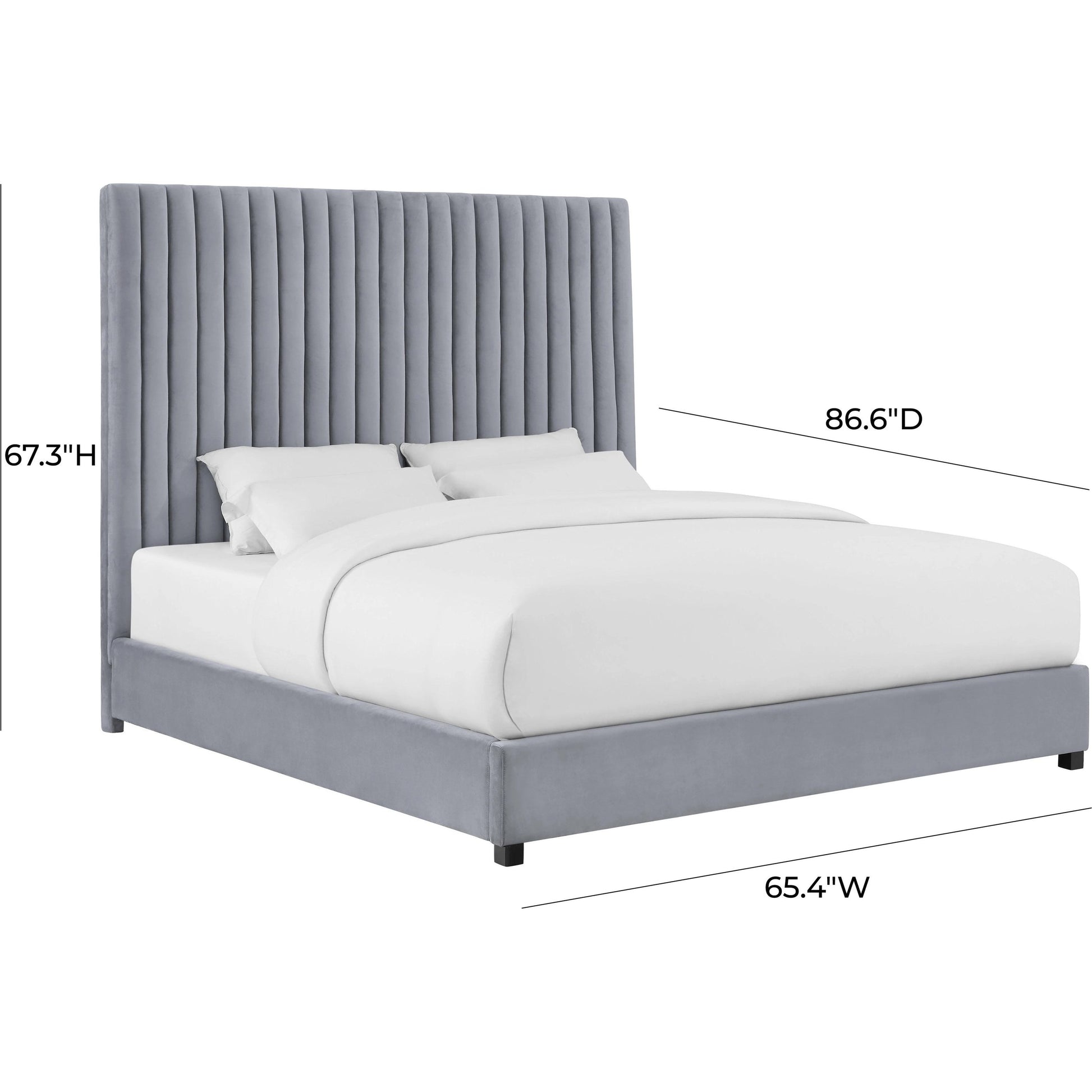 Arabelle Bed by TOV Furniture. Made from unique in a modern style.