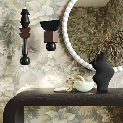 Tarri Vase by TOV Furniture in black. Made from iron in a modern style.