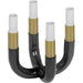 Kaonashi Candelabra by TOV Furniture. Made from aluminum, iron in a transitional style.