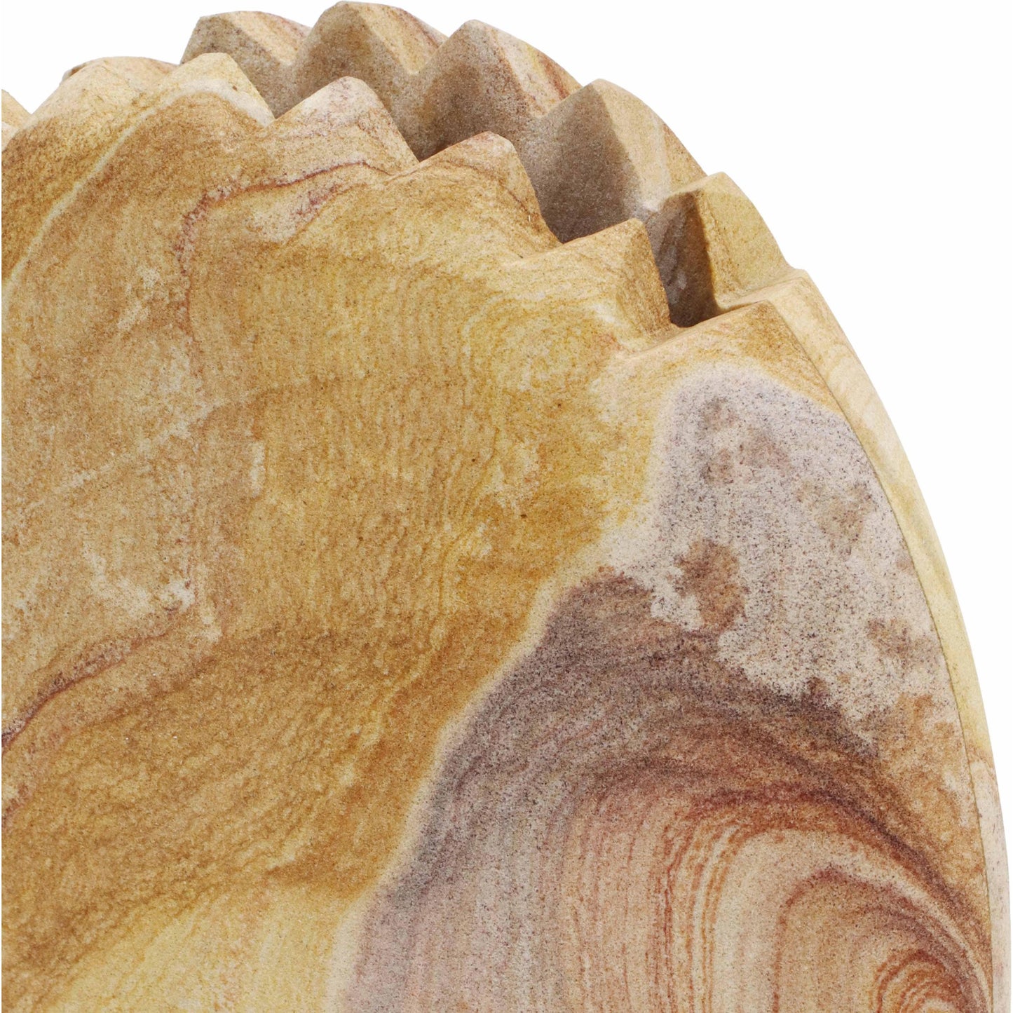 003 SI-2107514 | Additional Silo | Saava Mantis Stone Vase by TOV Furniture in natural. Made from stone in a modern style.