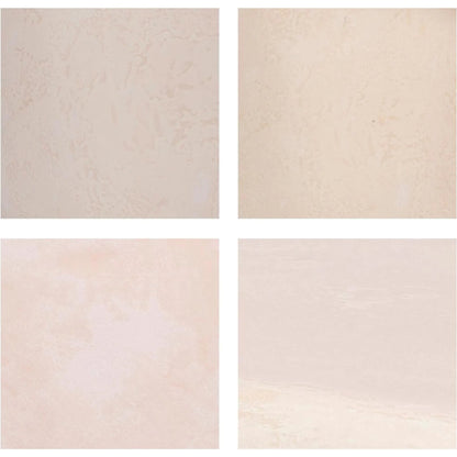 Kaia Textured Small Floor Mirror by TOV Furniture in cream. Made from frp, glass in a modern style.